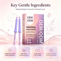 Gel Vaginal Personnalisé Antibactérien Nettoyant Hydratant pour Femme, Resserrement Vaginal, Extrait de Plantes, Herbes Naturelles, Kit Intime