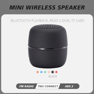 Haut-parleurs Bluetooth compacts sans fil pour l'extérieur, mini haut-parleur Bluetooth portable stéréo pour l'extérieur - Product Image 4