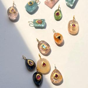 Pendentifs fantaisie en acier inoxydable P266 avec zircone cubique et breloques en résine colorée, motifs crâne et <span class=keywords><strong>smiley</strong></span>, pour la fabrication de bijoux DIY et colliers - Product Image 3