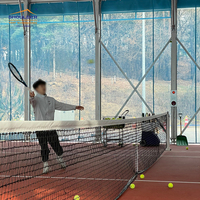 Stade de sport personnalisé à un arrêt tente de court de tennis auvent de structure en aluminium PVC pour l'extérieur grands chapiteaux pour événements tentes pour terrains de sport