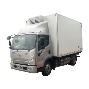 Nouveau camion <span class=keywords><strong>frigorifique</strong></span> FAW 150 chevaux, <span class=keywords><strong>véhicule</strong></span> de transport <span class=keywords><strong>frigorifique</strong></span> 5-20 tonnes, conduite à droite/à gauche, camions légers - Product Image 1