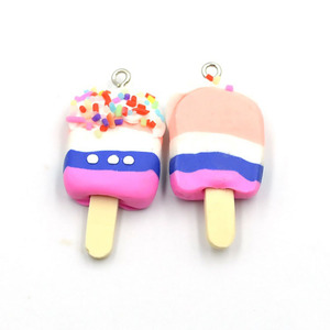 ลูกปัดจี้รูปดินเหนียวสีอ่อนหลากสีขนาด35*20มม. สำหรับทำด้วยตัวเองเครื่องประดับสร้อยข้อมือสร้อยคอปิ่นปักผมเคสโทรศัพท์อุปกรณ์เครื่องปั้นดินเผาเนื้อนุ่ม - Product Image 4