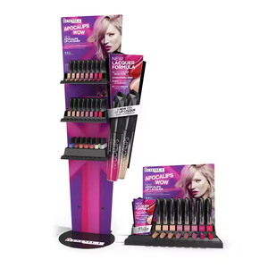Custom Durable Cardboard Display Stand für Lippenstift und Wimpern tusche mit Low MOQ Design für kosmetische Werbeaktionen - Product Image 4