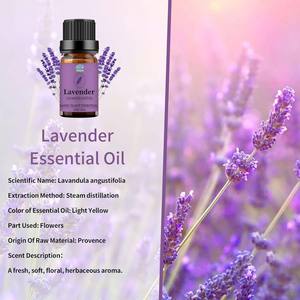 Étiquettes personnalisées Huile essentielle de lavande Parfum floral pour les soins de la peau et des cheveux COA MSDS - Product Image 2