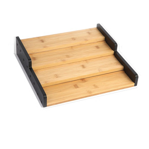 Étagère de présentation pour voitures en bois, étagère de rangement à plusieurs niveaux, présentoir de bureau multi-étages pour figurines, poupées et modèles de voitures - Product Image 1