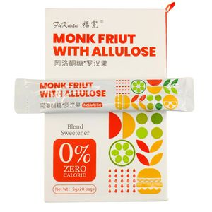 Bán buôn nhà máy trực tiếp hữu cơ không biến đổi gen hạt bột allulose <span class=keywords><strong>Stevia</strong></span> đường thay thế nhà sư trái cây chất làm ngọt cho nướng - Product Image 2