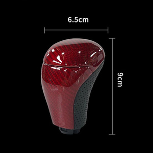 Pomo de Palanca de Cambios de Fibra de Carbono Colorido Ls Auto para <span class=keywords><strong>Prado</strong></span> 2018-2019 y Highlander 2015-2019, Accesorios Interiores para Automóviles - Product Image 6