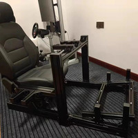 Kit de cockpit de simulateur de course en aluminium anodisé personnalisé DIY, profil d'extrusion 4080, simulateur de conduite VR pour simulateur de course