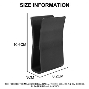 Portacargador Táctico Kydex, Inserto para Cargador, Clip de Inserción Rápida ABS, Portacargador 5.56 7.62mm, Equipo de Paintball - Product Image 2