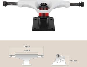 Vente en gros, planche à roulettes électrique de 8 pouces, <span class=keywords><strong>Longboard</strong></span>, camions de planche de montagne - Product Image 5