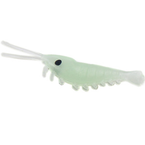 Señuelo luminoso para camarones, 3 cm, 50 unidades, cebo biónico de silicona para pesca en agua dulce - Product Image 5