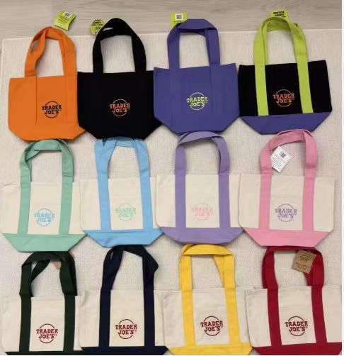 Hot Trader Joes Canvas Tote Bags Mini Trader Joes Canvas Bags Trader Joe's Tote Bags