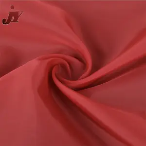 Atacado blackout telas de tecido saco material fabricante capa de chuva impermeável de poliéster taffeta sarja forro tecido