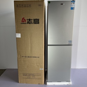 228L Smart Home Double-Door Freezer Bottom-Freezer <b>Refrigerator</b> for Households and Hotels Smart Home Freezer - Product Image 1