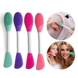 Espátula Exfoliante de Doble Cara, Cepillo de Limpieza, Herramientas de Belleza, Cepillo de Maquillaje Portátil para Limpieza Facial - Product Image 6