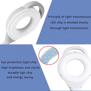 Salon de beauté maquillage LED lumière froide <span class=keywords><strong>loupe</strong></span> <span class=keywords><strong>lampe</strong></span> ongles beauté cils <span class=keywords><strong>lampe</strong></span> <span class=keywords><strong>manucure</strong></span> tatouage PMU Shadowless lampadaire - Product Image 5