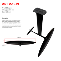 Nouveautés 2026 ART V2 939 Carbon Hydrofoil Axis Foil Gear pour le surf aquatique, la planche hydrofoil et le windfoil en downwind