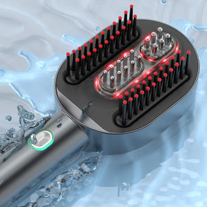 Peine eléctrico portátil de moda para el crecimiento del cabello con dispensador de aceite, masajeador, peine para masaje del cuero cabelludo, peine para el cabello para Spa - Product Image 4