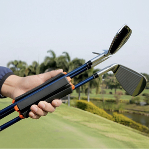 Golf Club Holder Storage Racks Golf Sports Fixed Standing Accessories Retainer Fixed Clip