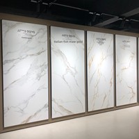 Carreaux muraux en céramique fabriqués en Chine 900x1800, motif pierre, antidérapants, surface brillante, épaisseur 9 mm, pour restaurant, villa, salon