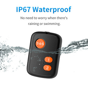 Traceur GPS personnel étanche IP67 4G avec bouton SOS, rappel <span class=keywords><strong>de</strong></span> pilule et fonction pendentif pour bébés, enfants, étudiants et personnes âgées - Product Image 2