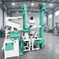 Usine complète de décorticage du riz, équipement combiné de traitement du riz pour les projets de transformation agricole