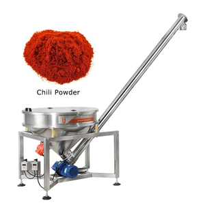 Mới tùy chỉnh tự động lớp vòng Phễu nghiêng vít khoan băng tải thép không gỉ giá thân thiện cho bột thực phẩm - Product Image 1