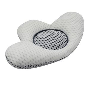 Almohadas 3D para la Cintura, Almohadas Cervicales Cómodas, Almohada para el Cuello con Relleno de Algodón PP y Cáscara de Trigo Sarraceno, Soporte Lumbar Desmontable - Product Image 1