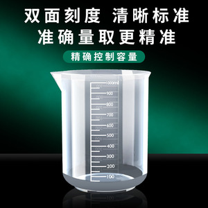 Graduated Measuring <b>Cup</b> 500Ml Bpa Free <b>Plastic</b> For Camping And General Use - Product Image 5