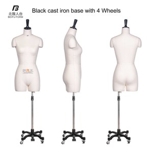 Beifuform mannequin de torse de haute qualité taille CN <span class=keywords><strong>Y84</strong></span> mannequin femme avec modèles de sacs à bandoulière amovibles avec base réglable en hauteur - Product Image 6