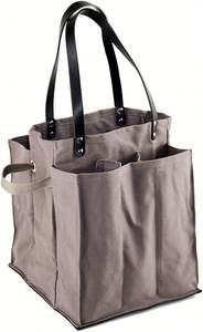 Sac de courses écologique biodégradable à 7 poches pour marché fermier, sac de courses pour pique-nique, rangement alimentaire - Product Image 2