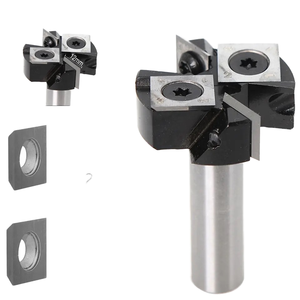 Brocas de caja sin mango TCT industriales YUFU de 4 filos OEM para máquinas CNC, brocas para puertas de gabinetes y frentes de cajones - Product Image 1