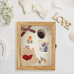 Bán buôn tinh tế tùy chỉnh khung ảnh bằng gỗ với 3D bóng Hiệu ứng hoa chủ đề cho hình ảnh cá nhân - Product Image 3