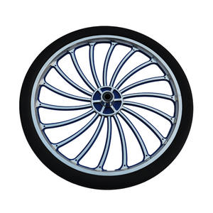 ล้อรถเข็นทำจาก<span class=keywords><strong>ยาง</strong></span>แข็งขนาด<span class=keywords><strong>20</strong></span> "<span class=keywords><strong>20</strong></span>นิ้วล้อไอศ<span class=keywords><strong>ก</strong></span>รีมสำหรับงานหนัก - Product Image 2