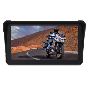 6 "không thấm nước <span class=keywords><strong>GPS</strong></span> <span class=keywords><strong>navigation</strong></span> đa phương tiện Player cho xe xe gắn máy mới không dây Carplay Android Auto IPX8 ghi màn hình - Product Image 1