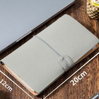 Carnets de notes en cuir durable pour voyageurs rechargeables de luxe de marque privée à vendre