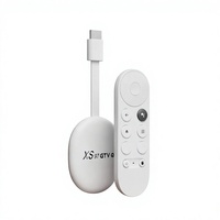 Boîtier Smart TV XS97 GTV Q Android 12.0 HDTV Quad Core 4K/8K HDR WiFi6 100Mbps 2Go DDR3 16Go EMMC USB/Internet amélioré