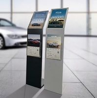 Panneau d'affichage publicitaire en acrylique pour paramètres de voiture, indicateur de prix, guide promotionnel, carton détachable pour atelier 4S moderne