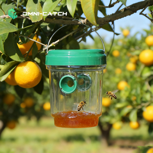 Perangkap lebah warna-warni yang dapat disesuaikan dengan stoples perangkap cahaya bertenaga surya untuk kontrol serangga musim semi/musim panas - Product Image 5