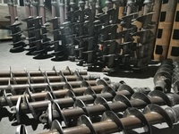 Tarière hydraulique WEIXIANG WXEA1500 pour excavatrices de 1 à 2 tonnes, tarière de longueur personnalisée pour des besoins de projet spécifiques