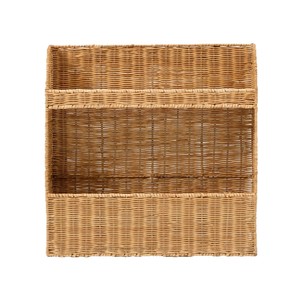 Wall Mounted Woven Storage <b>Basket</b> Rectangle <b>Large</b> Capacity For Kitchen Scallion Ginger Garlic Organizer - Product Image 4