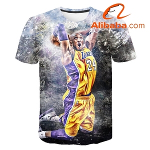 Áo Thi Đấu Bóng Rổ Nam Bryant Super Star Tay Ngắn Polyester Áo Thun Nam Nhà Máy OEM - Product Image 5