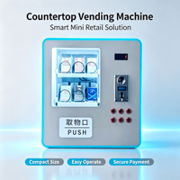 Distributeur automatique de boissons et de collations intelligent YCF, entièrement automatique, ABS, garantie 1 an, 4G LTE, options de paiement multiples, SDK