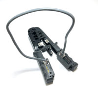 Pince à sertir testeur de câbles réseau en acier à haute teneur en carbone RJ11 RJ12 RJ45, dénudeur de fils LAN, coupe-câbles 4P 6P 8P, personnalisable OEM