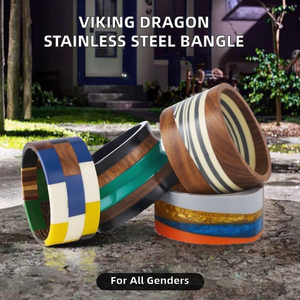 Resin And <b>Wooden</b> <b>Bangle</b> unique luxury design here - durable -tending - hot selling - handmade - Product Image 2