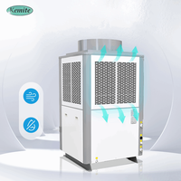 Système de climatisation industriel split au sol à économie d'énergie Kemite avec compresseur scroll, refroidissement par évaporation, moteur R-410A 110KW