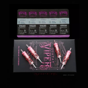 Caja personalizada de papel trasero, aguja de cartucho PMU, SMP, Microblading, <span class=keywords><strong>Quatat</strong></span> Viper, suministro de fábrica, agujas de cartucho de tatuaje, bajo pedido - Product Image 2
