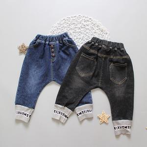 Produits italiens très vendus, design tendance, meilleure qualité, jeans pas chers pour enfants, pantalons harem pour enfants - Product Image 4