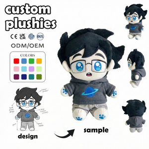 Fabricant de jouets en peluche personnalisés, faible MOQ, uniformes de dessins animés, figurines d'anime, marchandises d'anime et de <span class=keywords><strong>manga</strong></span>, peluches Brainrot, mascotte personnalisée - Product Image 6