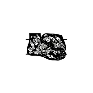 Moonlight Stiker Stensil Henna Tangan & Kaki untuk Tato Henna Tato Temporer